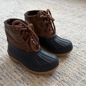 Sperry - Kids Brown and Black Boots